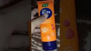 Sunscreen | Not Sponsored | #shortvideo #onlineshopping #review #online #shortsfeed #shortsviral