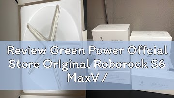 Review Green Power Offcial Store OrIginal Roborock S6 MaxV / S6 Pure Parts of Detachable Main Brush
