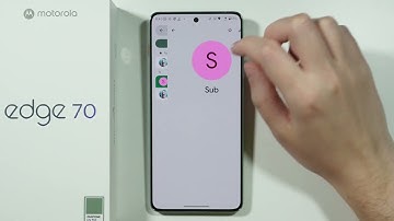 Motorola Edge 70: Een foto toevoegen aan een contactpersoon