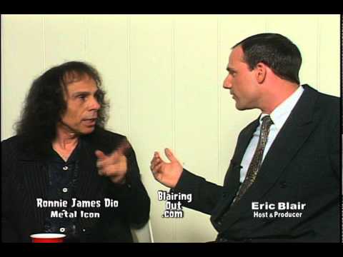 DIO talks w Eric Blair 2002 about Ozzy Osbourne & Terrorism