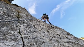 Ferrata Viali e notte in tenda