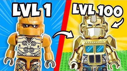 I built FAKE TRANSFORMERS AUTOBOTS in LEGO...