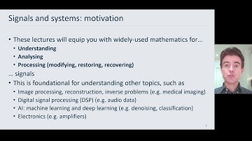 Introduction to Signals and Systems