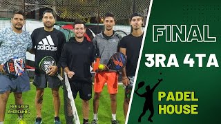 Final 'Master Padel House' 3ra 4ta 13/12/2021