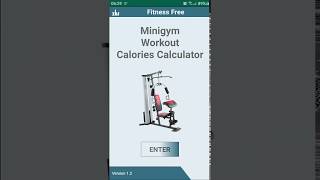 Workout Calories Mini Gym App for Androud screenshot 2