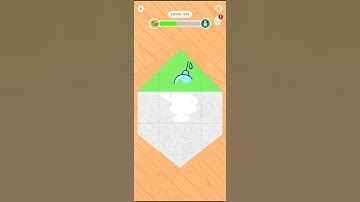 paper fold gameplay video level -  551 #yaretagaming #short #tiktok