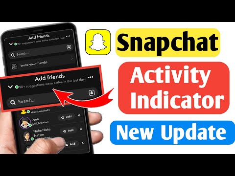 Snapchat New Update - Snapchat Activity Indicator | Snapchat New Features 2023