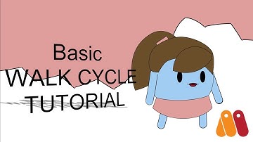 Basic WALK CYCLE with MOHO 12 PRO