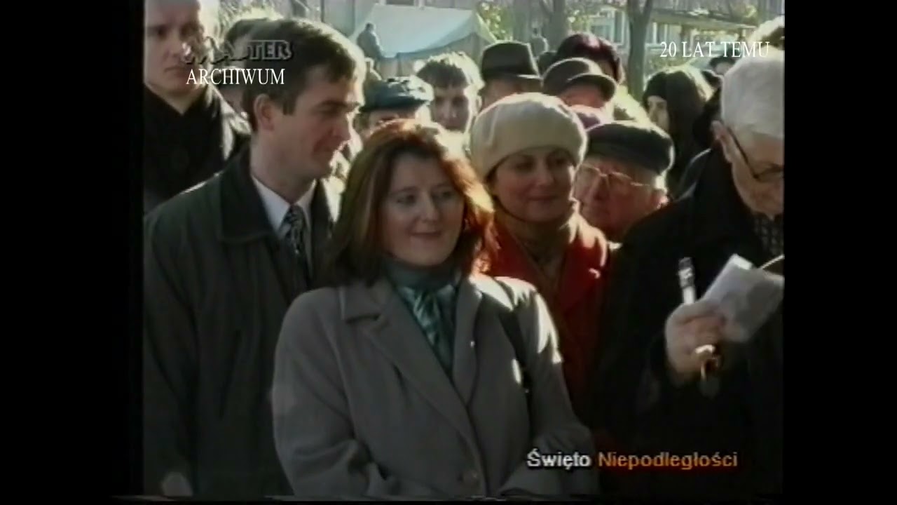 ARCHIWUM MASTER TV - Obchody Święta Niepodległości w Łukowie - 2001 r