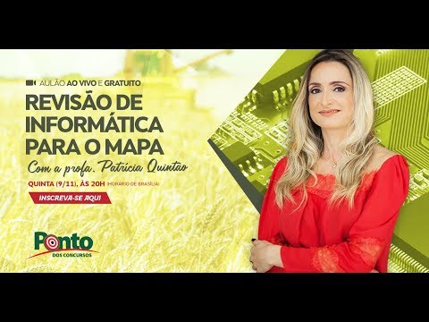 Revisão de Informática para o MAPA