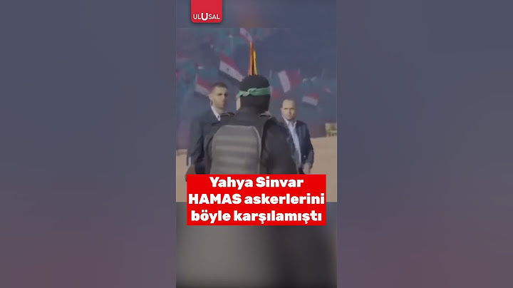 Yahya Sinvar'ın HAMAS askerlerini karşıladığı video yeniden gündem oldu #shorts #yahyasinwar #gündem
