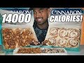 14000 Calorie Cinnabon Challenge | Sweetest Challenge Ever!