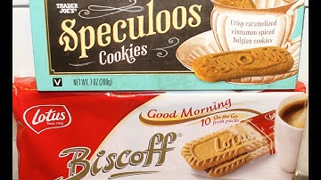 Trader Joe’s Speculoos Cookies vs Lotus Biscoff Cookies – Blind Taste Test