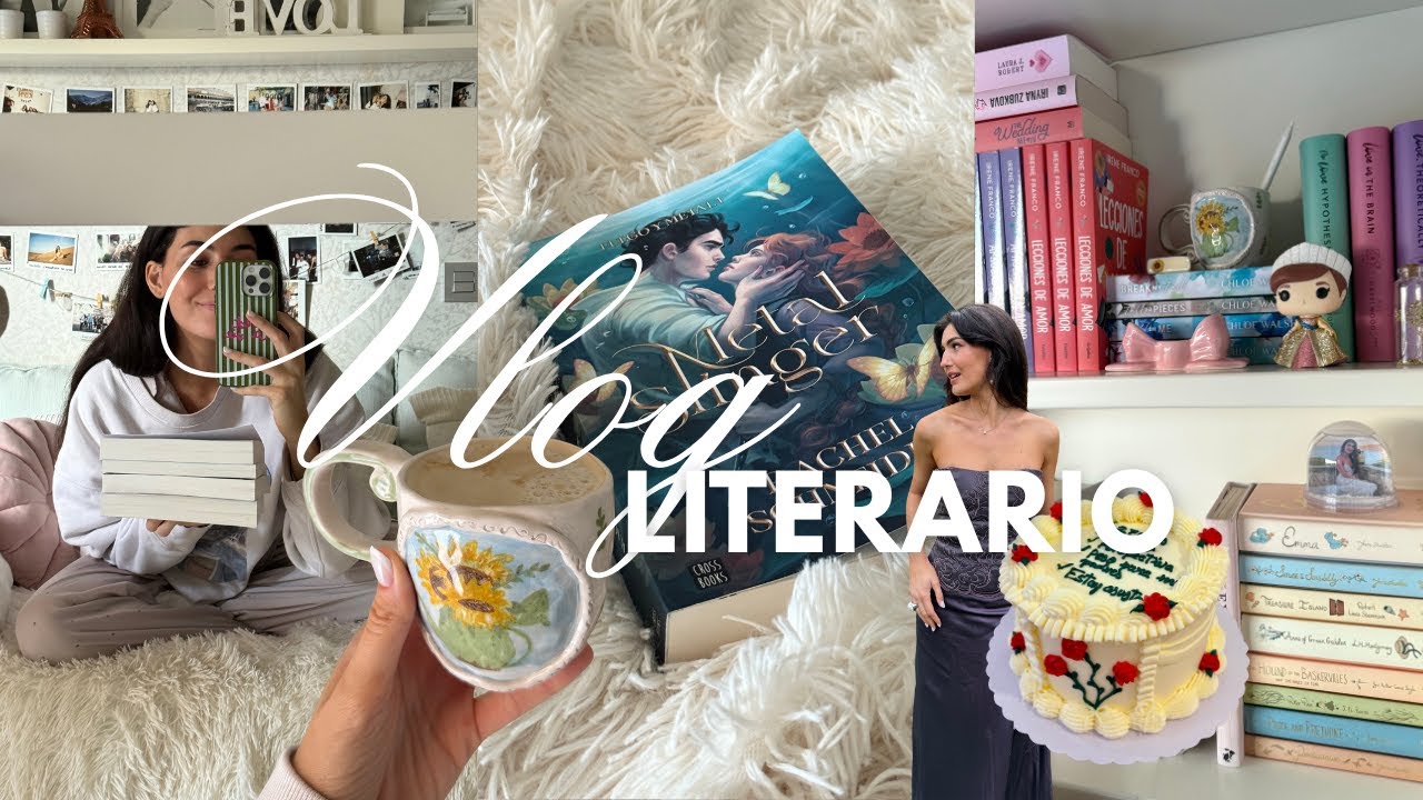 VLOG LITERARIO | Tres días leyendo conmigo mi primera lectura del año, mi cumpleaños y mucha charla🩷