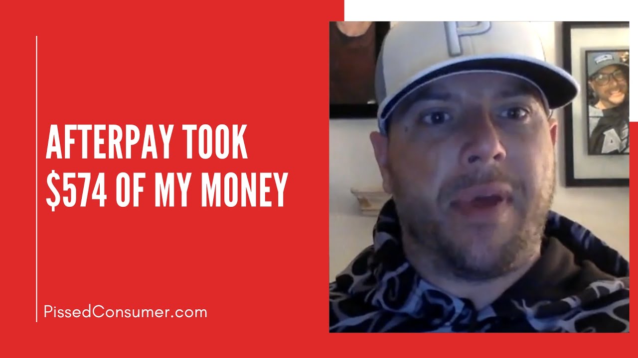 Afterpay took 574 of my money YouTube