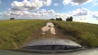 Jeep Grand Cherokee WJ 4.7 V8 Salisbury Plain puddles