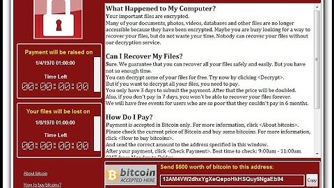 How to remove WannaCry RANSOMWARE(WanaCryptor 2.0) ?