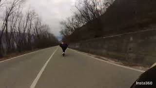 LONGBOARD: 100 KM/H ON MY BOARD β οΈβοΈπ #foryou #extreme #viral LAKERS COMPLETE