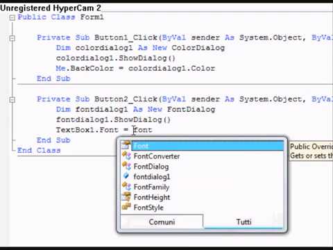 Visual basic 2008 - Settings
