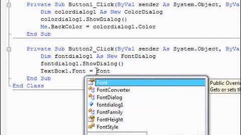 Visual basic 2008 - Settings