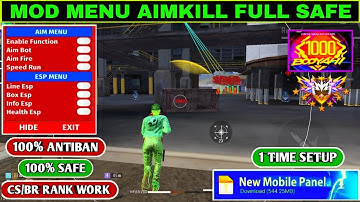 Free Fire Hack ✅ Free Fire Headshot Hack 👽 Freefire Mod Menu Apk Auto kill + fly Hack FF Panel Hack