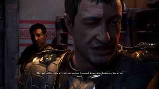 Ryse: Son Of Rome Marius Meets Commander Vitallion After Killing The Emperors Son Commodus Cutscene