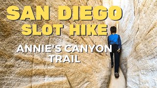 Annie's Canyon Trail Guide - San Diego Slot Canyon Hike
