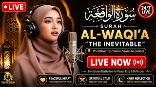 LIVE Quran Recitation | Surah Al-Waqi’a Full | Beautiful Quran Recitation by Ummu Salamah (Alma)