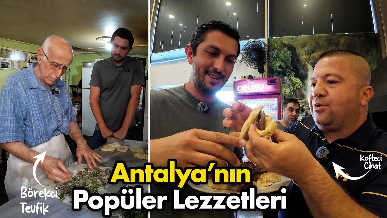 Antalya’nın eşsiz lezzetleri