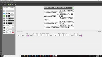Binomial Probabilities and Poisson