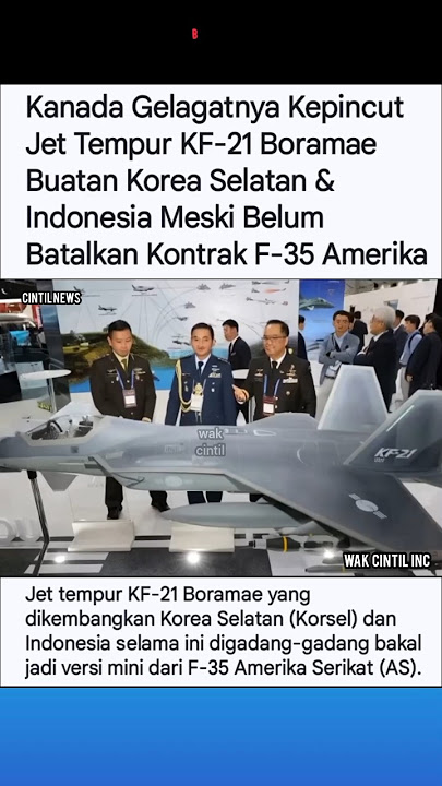 JET TEMPUR KF-21 BORAME BUATAN KOREA SELATAN DAN INDONESIA #shortsvideo