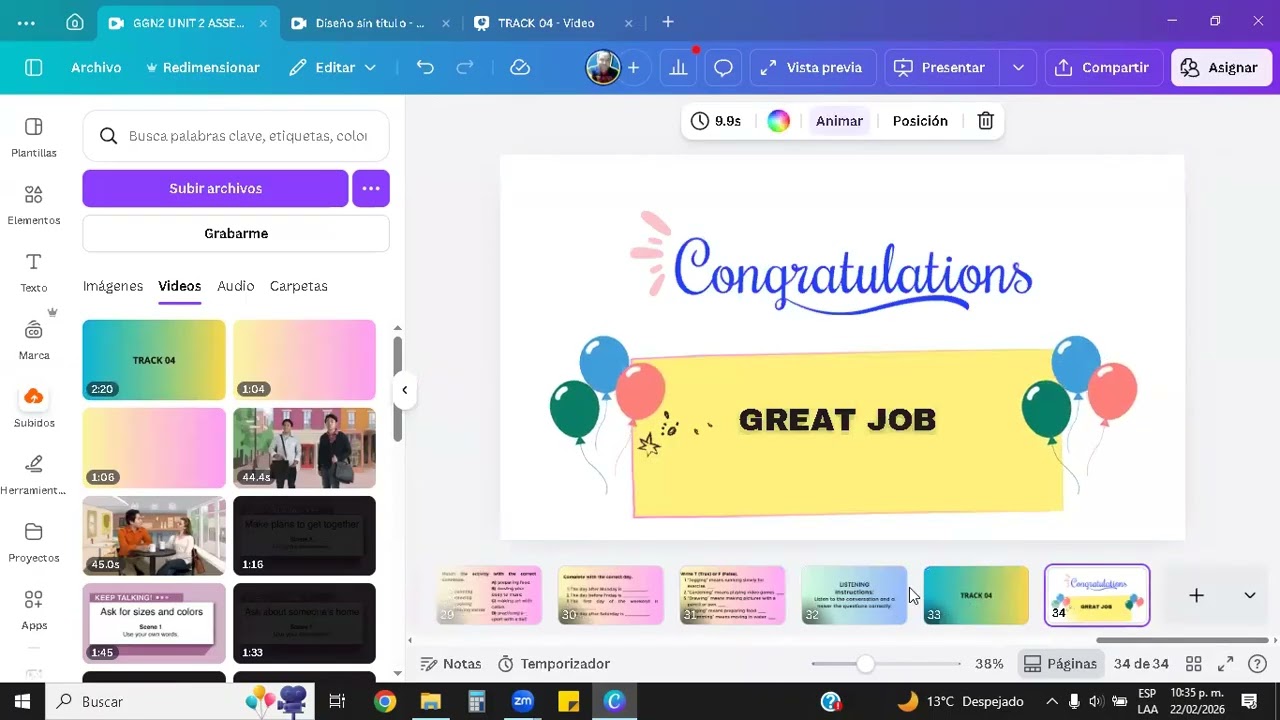 COMO HACER VIDEOS A PARTIR DE UNA PISTA DE AUDIO