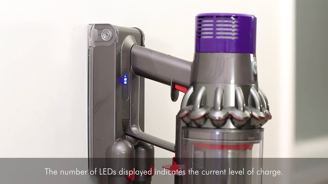 Dyson V10 - Carica dell'apparecchio - YouTube