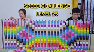 Family Games | color Roll  Sorting Challenge Fun Brain Training Game ☆ level 25 screenshot 1
