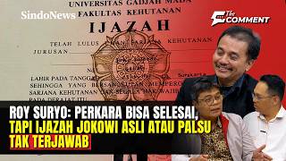 Menanti Sidang Ijazah, Roy: Jokowi Harus Datang atau Kehilangan Hak Pelapor | The Comment | 24/06