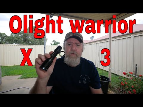 Olight warrior x 3 review and torture test