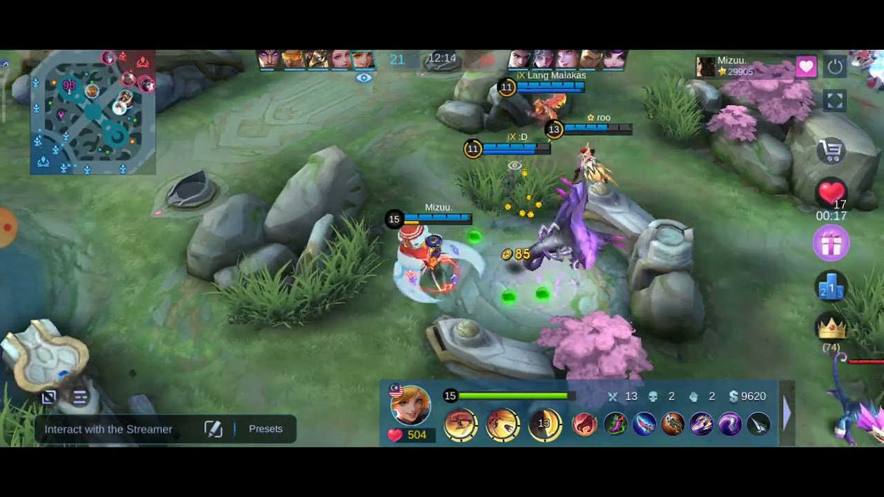 Top 1 Global Fanny 10.1 by Mizuu. - World Best - Mobile Legends