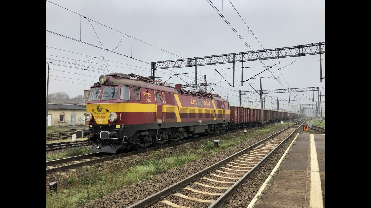 (HD) A day at/Pociągi w Inowroclaw railway station - 25/10/19
