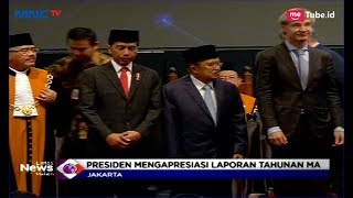 Jokowi dan JK Hadiri Sidang Pleno MA, Apresiasi Laporan Tahunan Mahkamah Agung - LIM 27/02