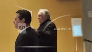 Actor Gérard Depardieu arrives at a court in Paris