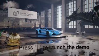 [Panda3D] Stochastic Screen Space Reflections Test