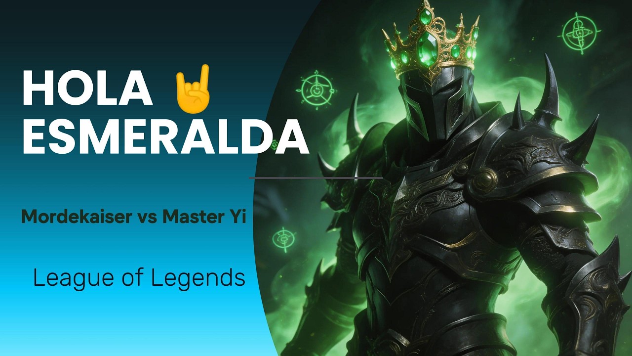 Arrasando para subir de liga 🤘 - Mordekaiser vs Yi - League of Legends