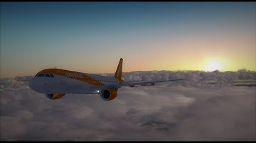 P3D V3.4 | FSLabs A320 | EZY8293 | LOWI Innsbruck Approach