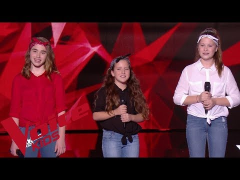 Weather Girls - It's Raining Men | Mini Div | The Voice Kids France 2019 | Blind Audition