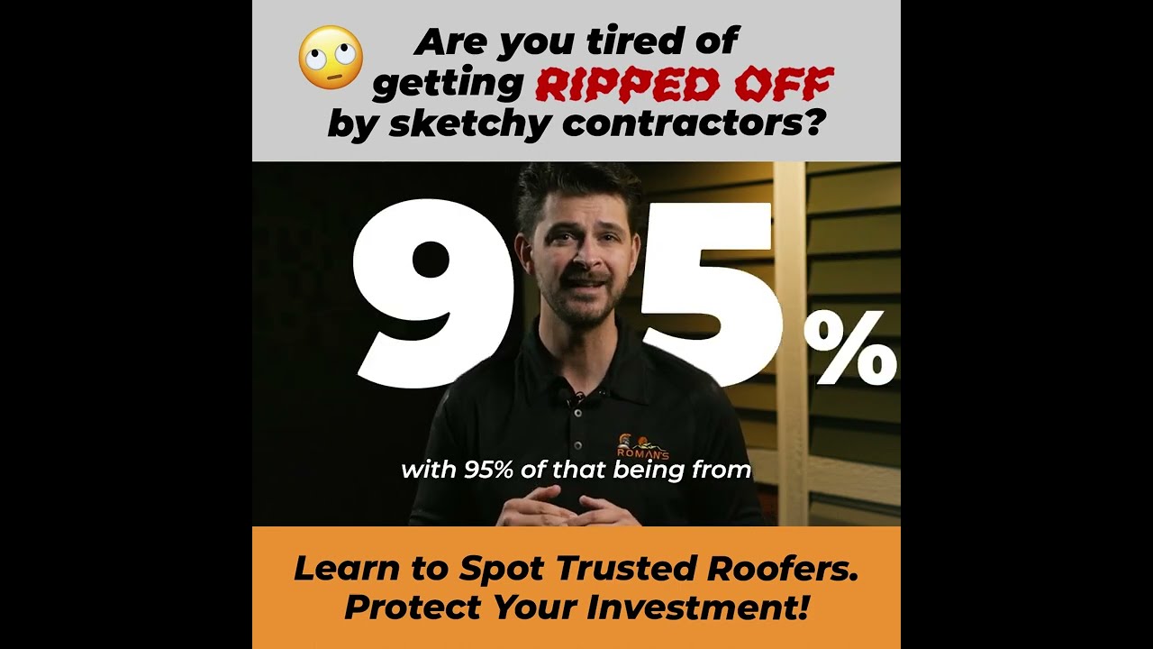 Are you worried about falling victim to a contractor scam? 

Angelo from Romans Roofing is here to share crucial tips on identifying a reliable contractor, ensuring your home improvement projects are in safe hands. 

From understanding the importance of licenses and insurance to recognizing signs of professionalism and proper communication, this video covers everything homeowners need to know to make informed decisions. Whether you're dealing with storm damage repairs or planning a new roofing project in Northwest Indiana or beyond, our advice will help you avoid common pitfalls and find a contractor you can trust.

🛠️ Key Highlights:

- The importance of experience and reputation
- What licenses and insurance should a contractor have?
- The value of manufacturer certifications like GAF Master Elite
- Understanding warranties and workmanship
- The significance of clear communication and professionalism
- Planning around your schedule – ensuring minimal disruption
- Deciphering contract terms for a smooth project flow
- The benefits of choosing a contractor with a local presence

Don't let a bad contractor experience damage your home and wallet. Equip yourself with the knowledge to choose wisely. Share this video with anyone who might be on the lookout for a reliable contractor. For more tips on maintaining your home and navigating insurance claims after a storm, subscribe to our channel and hit the bell to stay updated!

#StormDamageRecovery #TrustworthyContractors #AvoidRoofingScams #InsuranceClaimsHelp #RomanRoofing #HomeImprovement #CommunitySupport #NWIndianaHomeowners #ChicagolandHomes