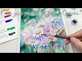 Do you think you can paint white daisies with wet on wet technique?