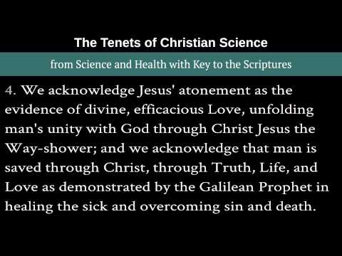 The Tenets of Christian Science, as given by Mary Baker Eddy