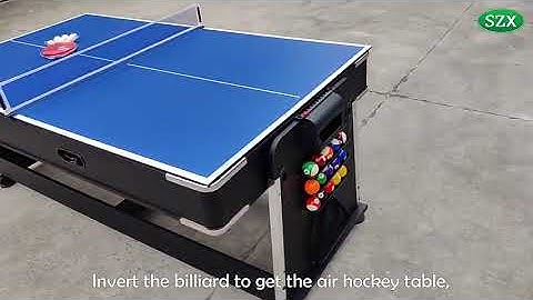 SZX 7FT 4-in-1 multifunctional billiard table suitable for family entertainment#sportsgoods#billiard