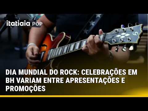 DIA MUNDIAL DO ROCK: CELEBRAÇÕES EM BH VARIAM ENTRE APRESENTAÇÕES E PROMOÇÕES