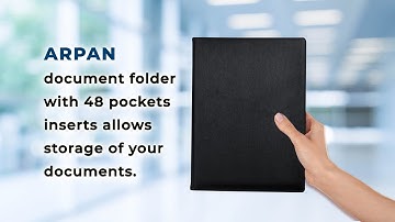 A4 Presentation Display Book 48 Pockets folio Black -CL 48DP